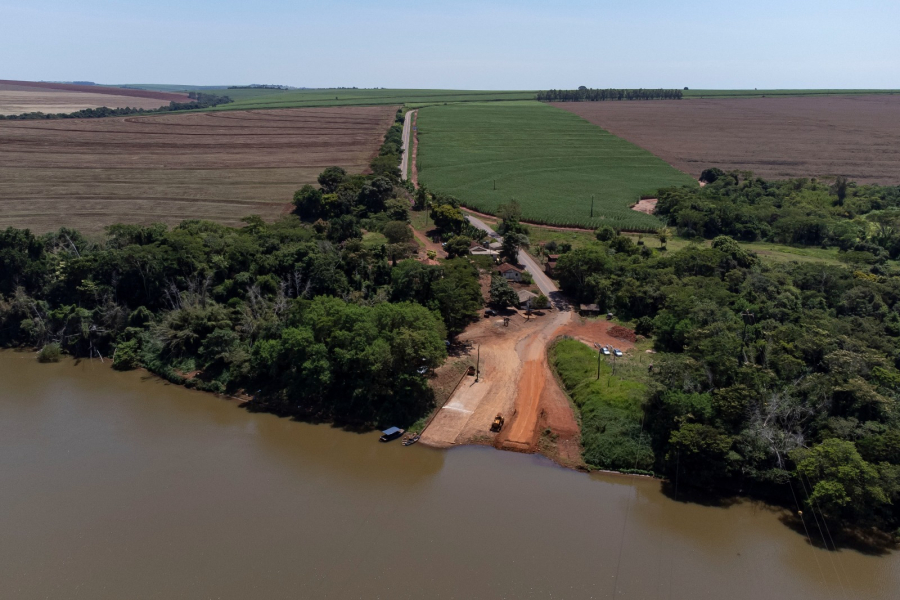 Governo do Estado lança pedra fundamental de ponte de R$ 71,6 milhões sobre o Rio Ivaí