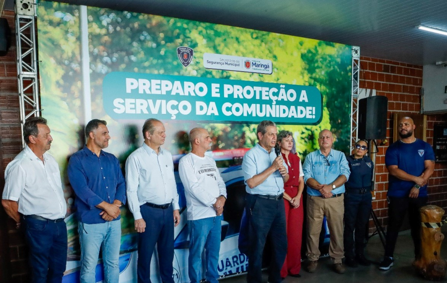Com maior investimento da história, Maringá apresenta novos armamentos para a Guarda Civil Municipal