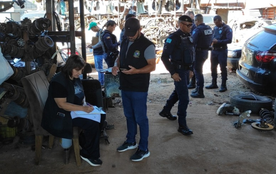 Forças de segurança de Sarandi realizam fiscalização integrada após denúncias