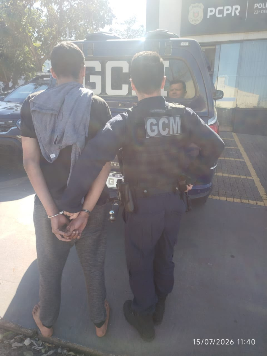 Guarda Municipal prende suspeito de série de furtos a comércios no Centro de Marialva