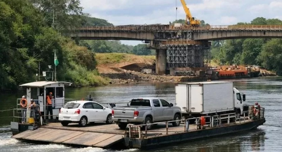 Dnit altera funcionamento da balsa no Rio Piquiri na BR-272 a partir desta quarta-feira (9)